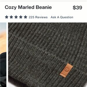 Paka Cozy Marled Beanie NWT